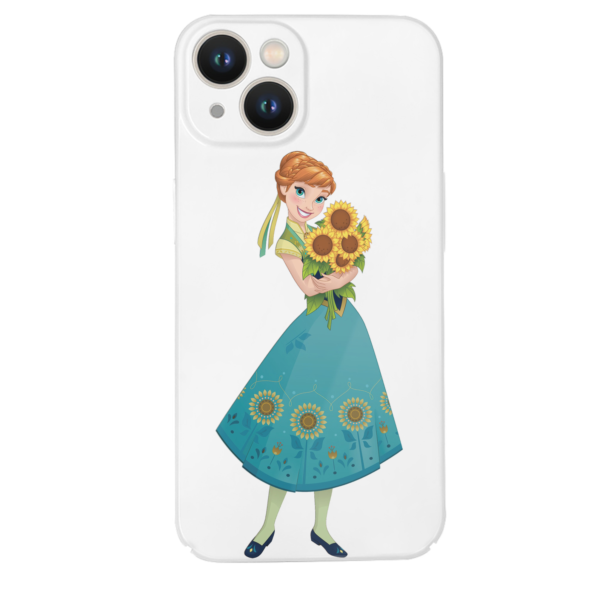 （画像用） アナと雪の女王 アンナ エルサ Frozen Anna Elsa 【iPhone 14シリーズ対応】ハードケース